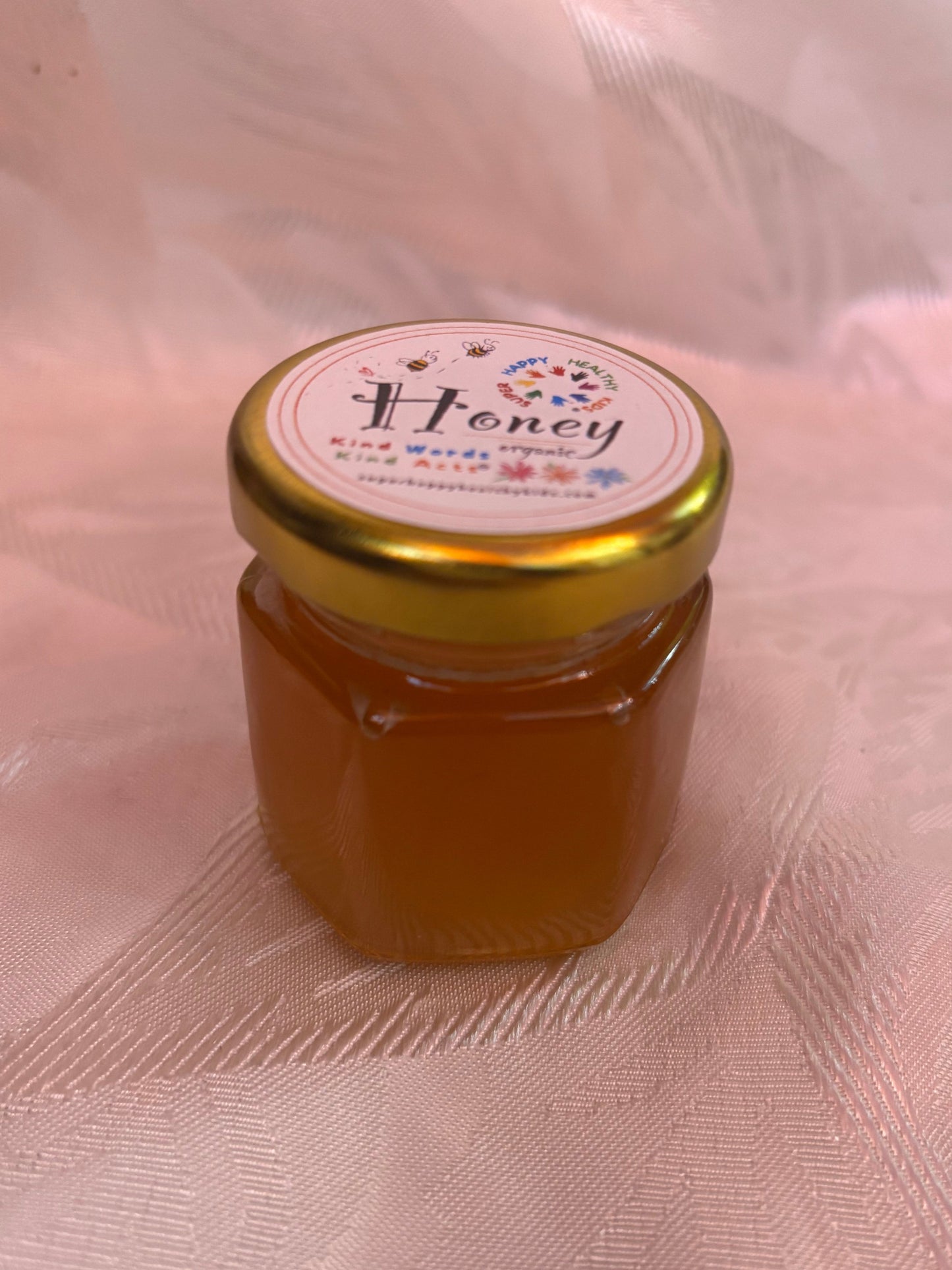 Pure Organic Honey Mini Jar, 2 Ounces