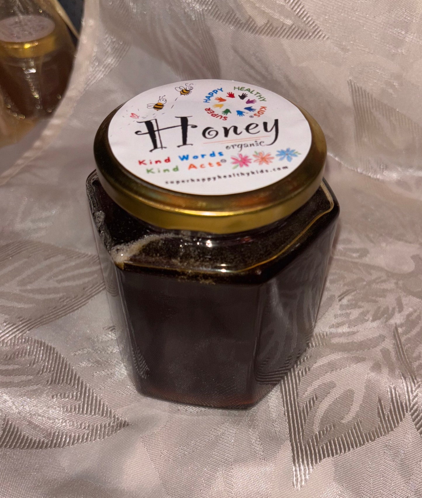 Pure Organic Honey, 12 Ounces