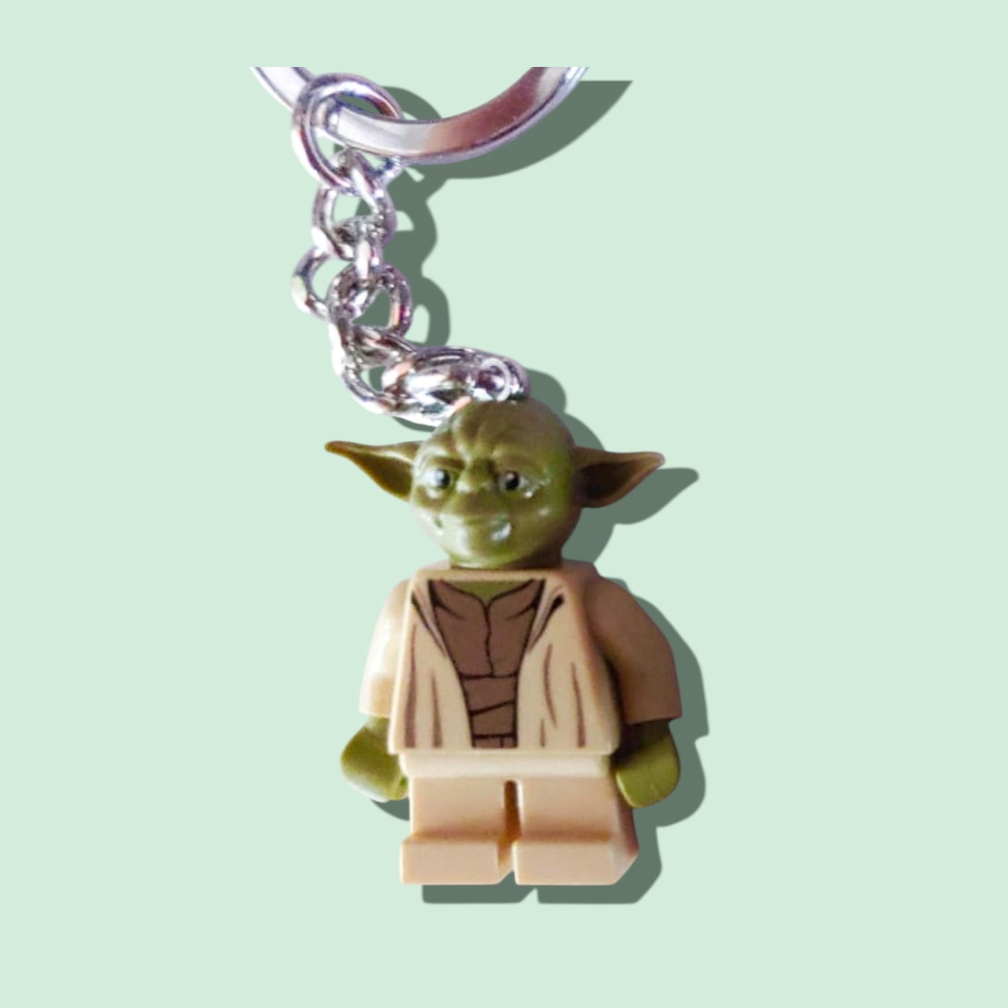 Lego Yoda Keychain
