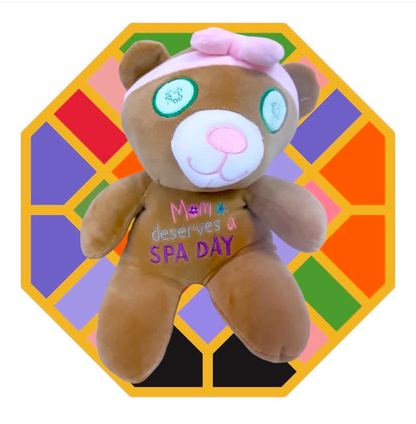 Spa Day Bear Plush