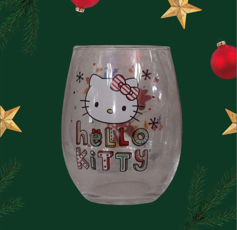 Vintage Collectible Hello Kitty Glass