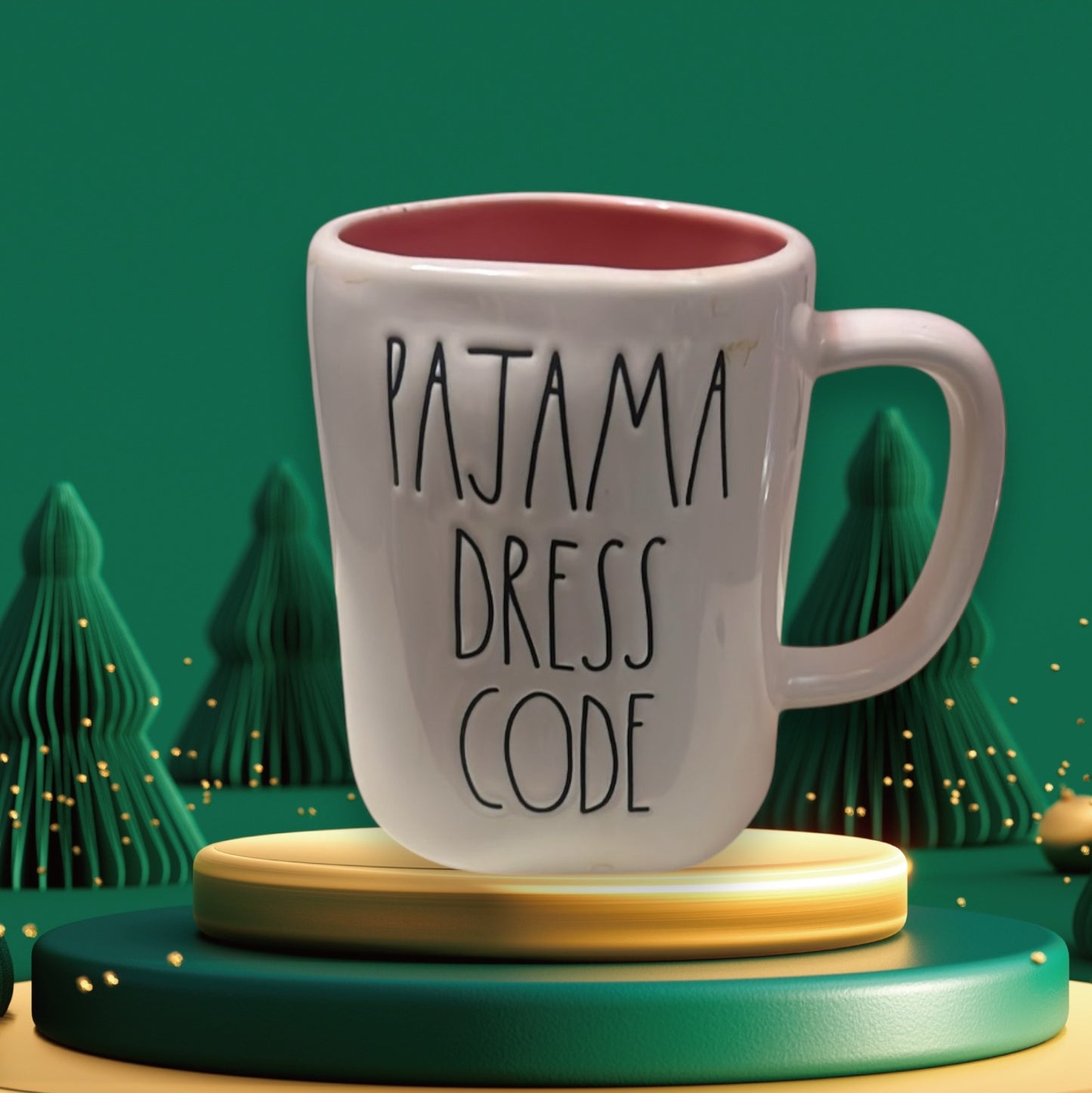 Vintage Collectibles Rae Dunn Pajamas Dress Code Mug