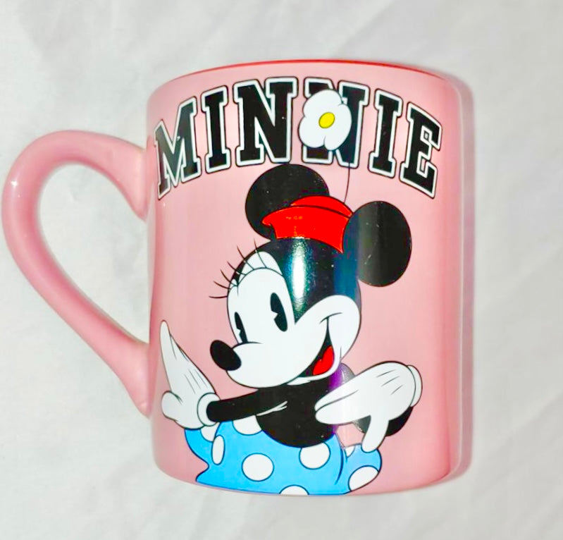 Vintage Collectable Minnie Mouse Pink Mug