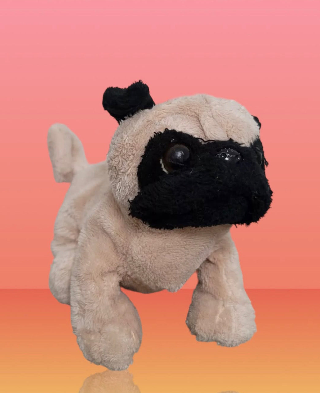 Pug Puppy Beanie Plush