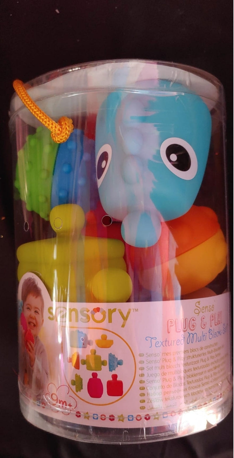 Sensory Plug & Play for 9 month old baby