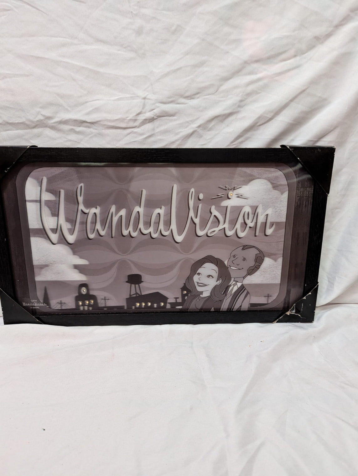 10x18 Framed Wandavision Artwork