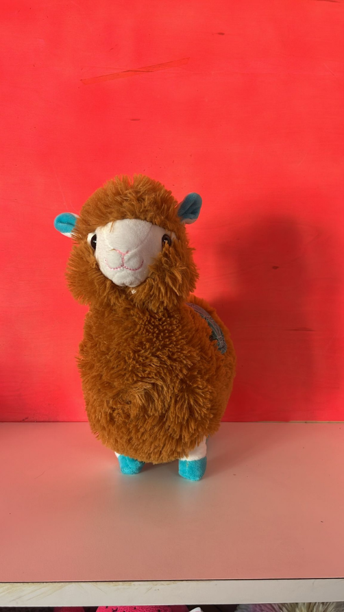 Brown Llama Alpaca Plush