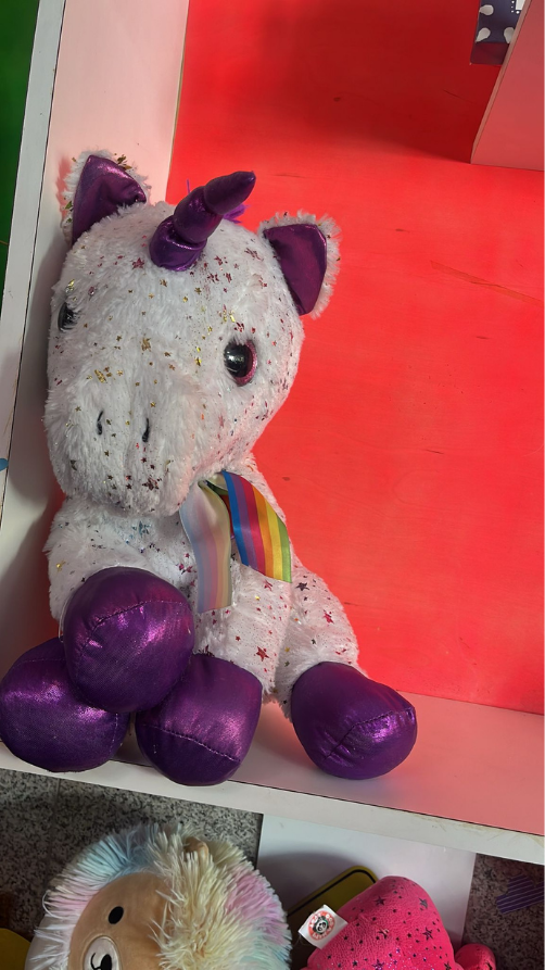 Purple Horn Unicorn Plush
