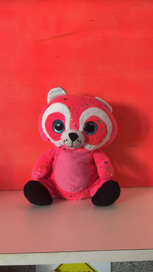 Bright Eyes Raccoon Plush