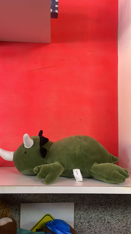 16" Kowsi Weighted Triceratops Dinosaur Plush