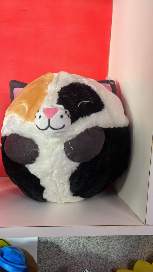 12" Rare Belly Buddy Bladder Balls Calico Cat