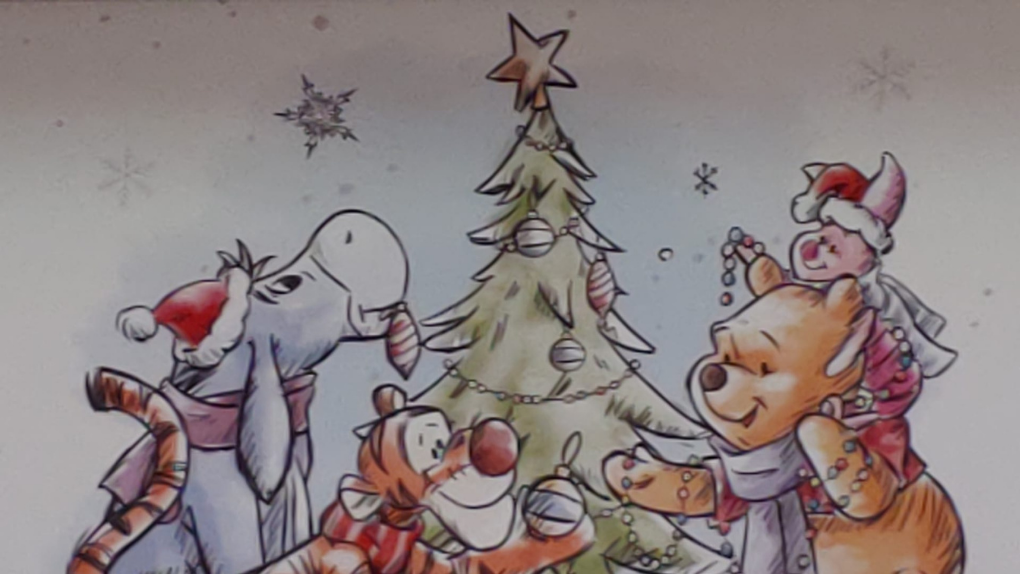 Winnie The Pooh Wall Frame Poster