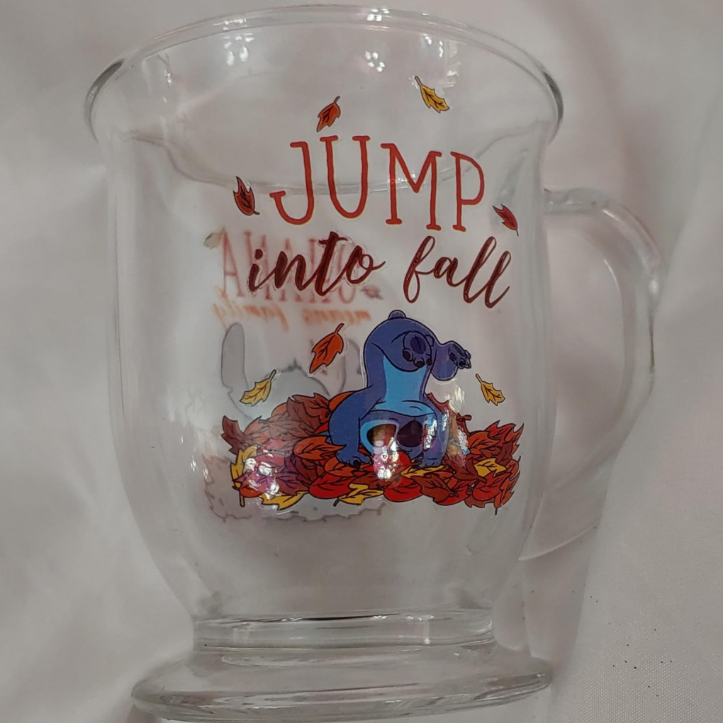 Vintage Stitch Jump into Fall Coffee Mug