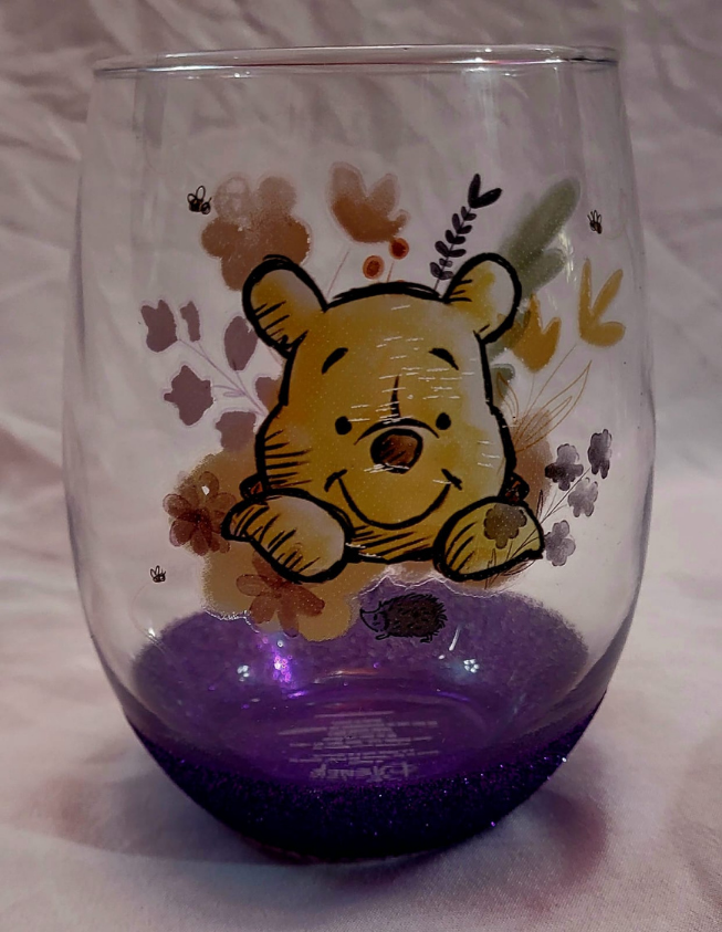 20oz Vintage Collectible Winnie the Pooh Stemless Glass