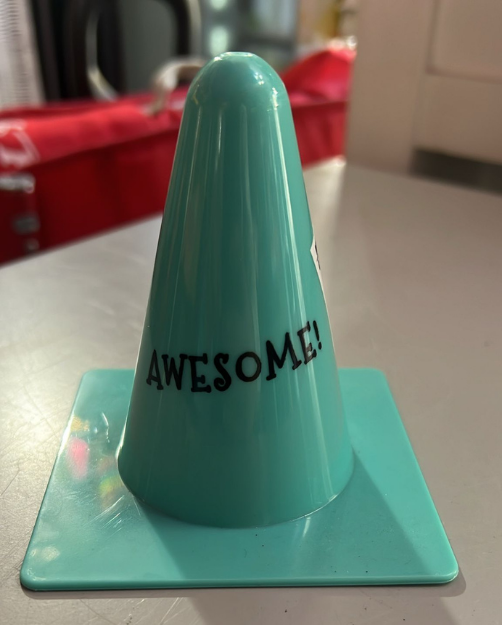 Modern Home Decor “Awesome” Cone