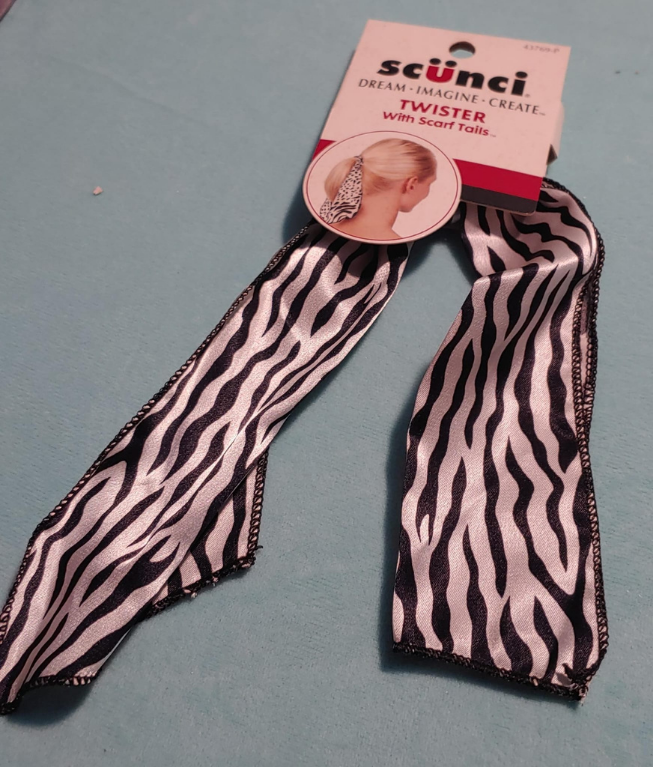 Scunci Hair Tie with Scarf Tails