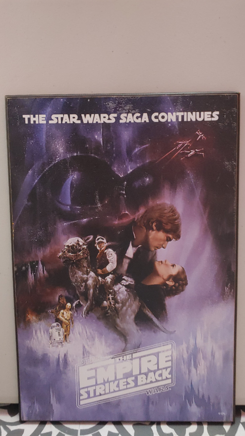 12.5" x 18.5" Star Wars: The Empire Strikes Back Wood Artwork