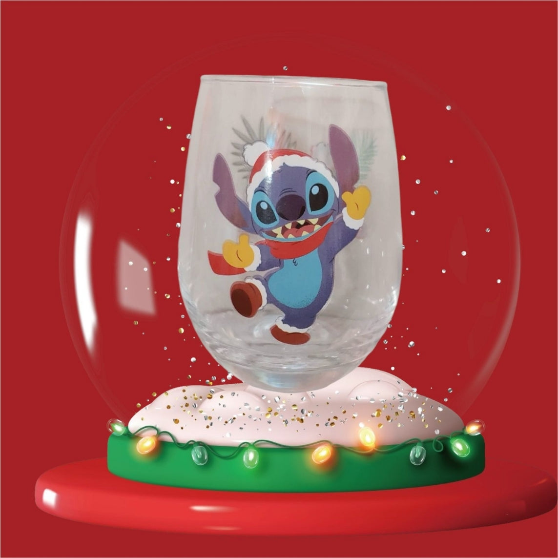 12 oz mini Stitch glass