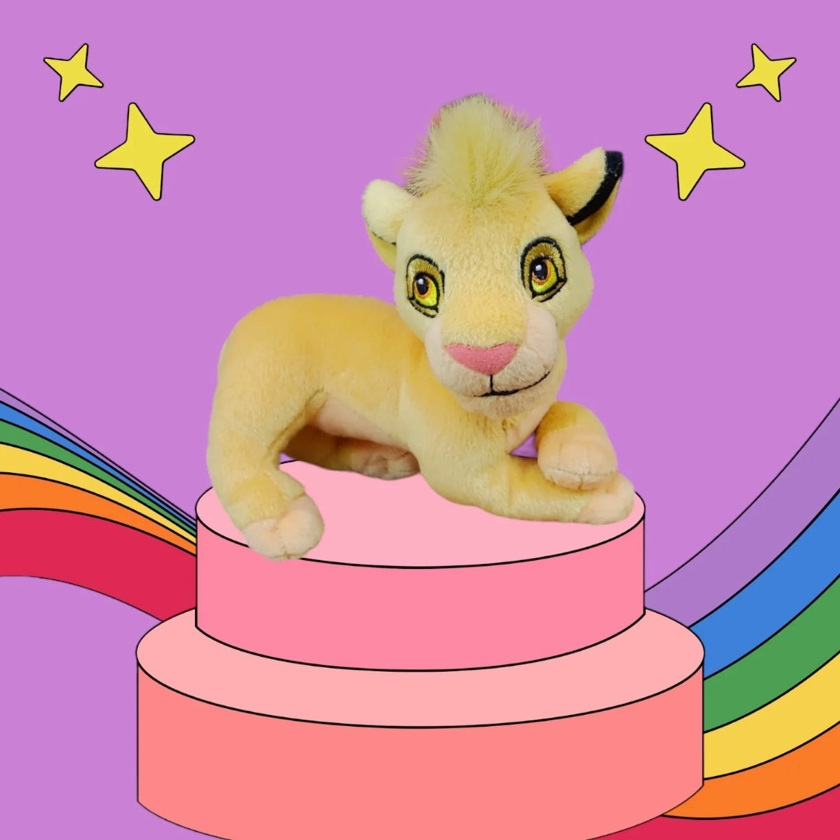 6.5" DISNEY Lion King Simba Plush