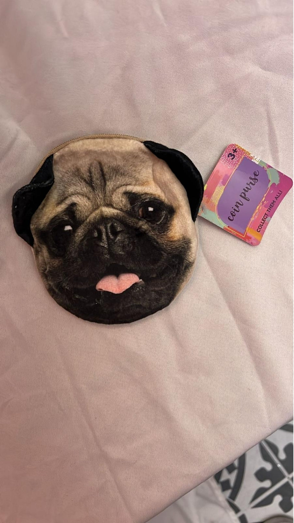 Cute Pug Coin Purse
