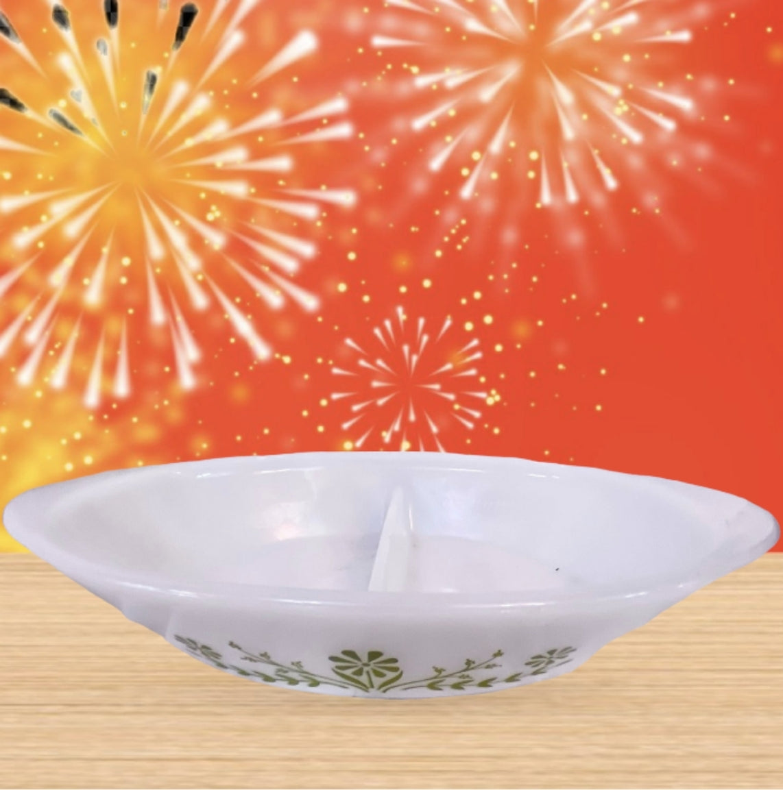 1970s Vintage Glass Bake USA Serving Dish