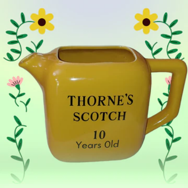 Rare Vintage Thorne’s Scotch Pitcher