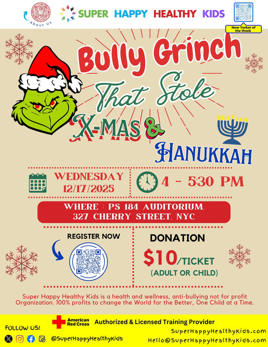 Holiday Play "Bully Grinch who stole X'mas and Hanukkah