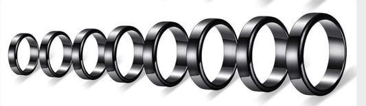 Non magnetic Hematite Rings to increase positive energy