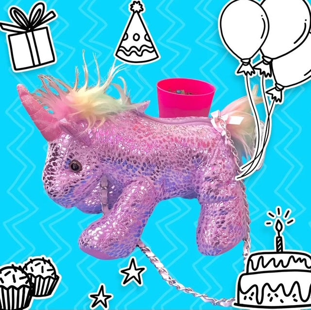 ONLY AND ME Rainbox Unicorn Bag