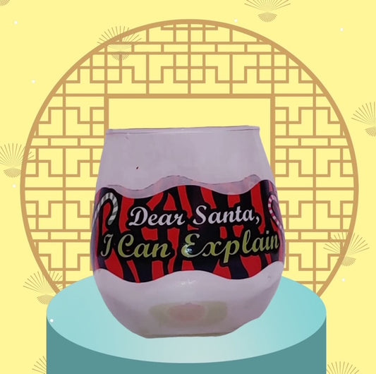 Vintage Collectable Dear Santa “I can Explain” Christmas Mug