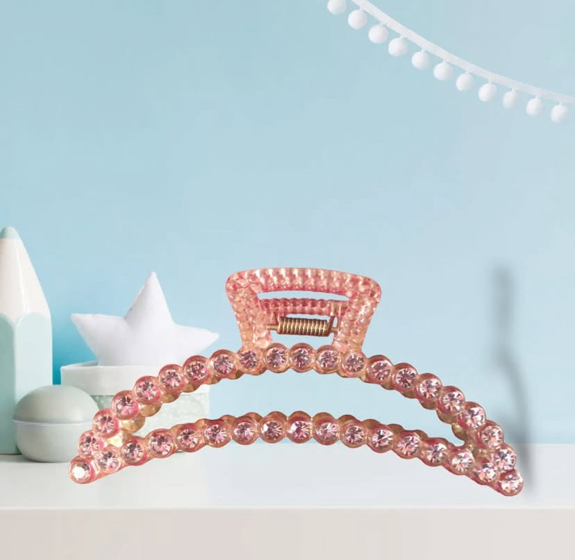 Silver Bubble Hairclip