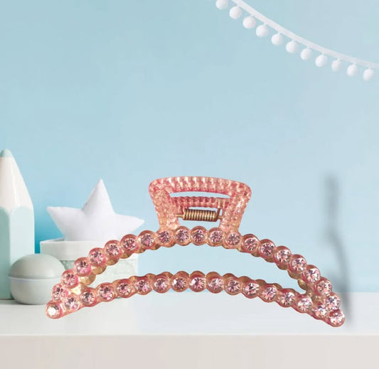 Silver Bubble Hairclip