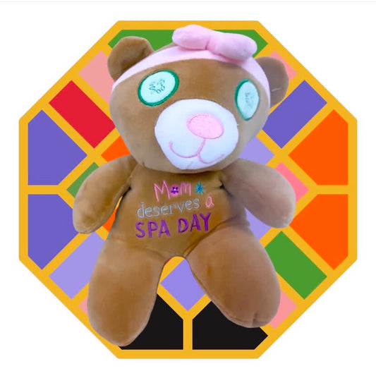 Spa Day Bear Plush