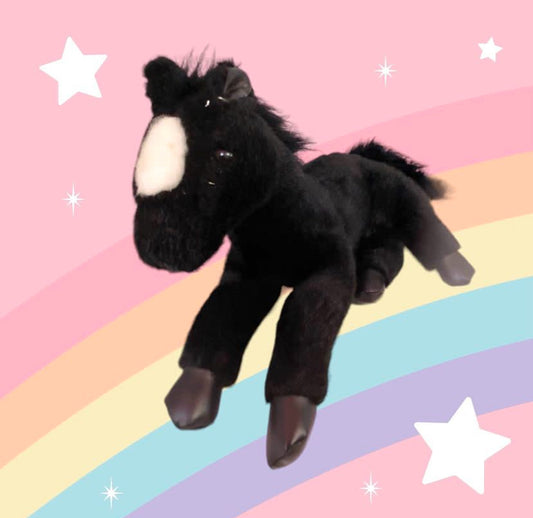 Black Horse Plush