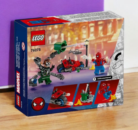 Lego Motorcycle Chase Spiderman Vs Dock Ock