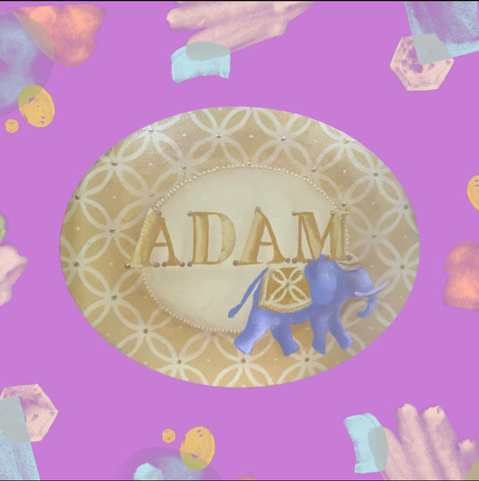 ADAM Pattern Wall Sign