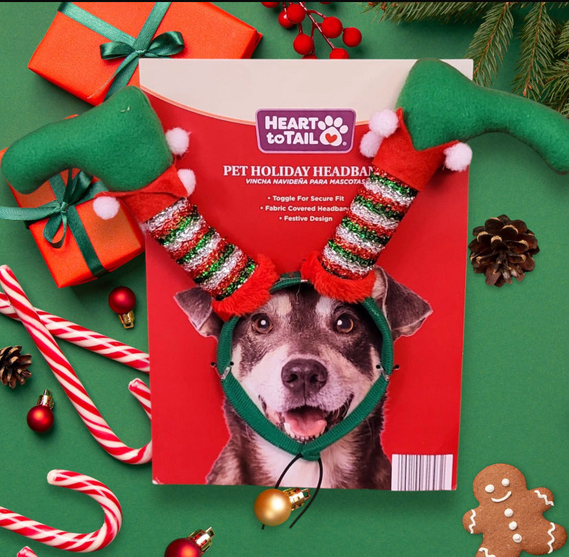 Christmas Dog headband