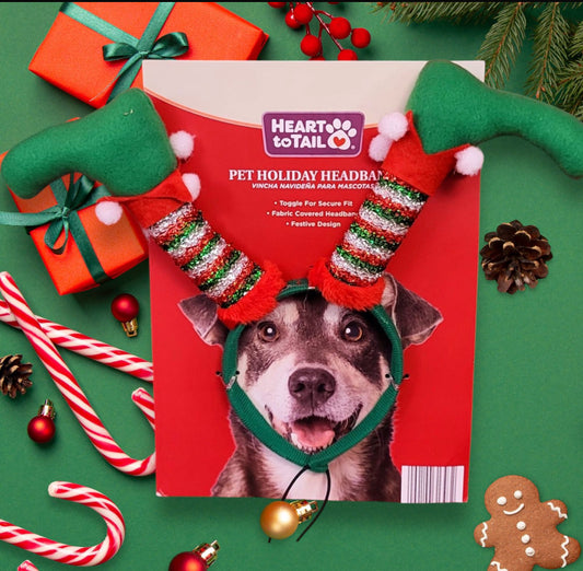 Christmas Dog headband