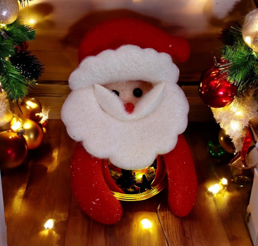 Santa Keychain with bells