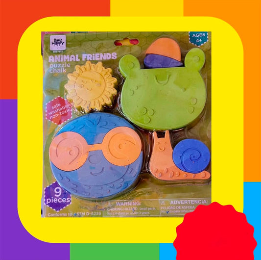 Colorful Chalks Animal