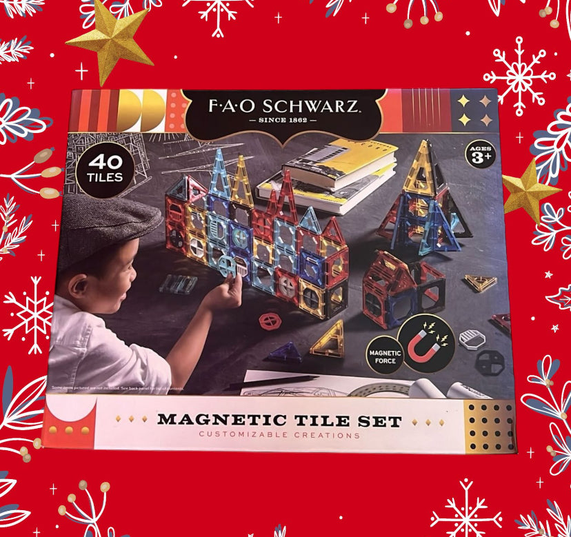 F.A.O Schwarz Magnetic Tile Set