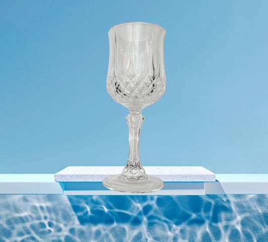 Cristal d’arques lead wine glass, a set of 4