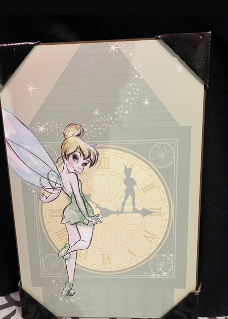 Vintage Tinkerbell  Artwork on Canvas