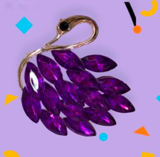 Cute Swan Brooch