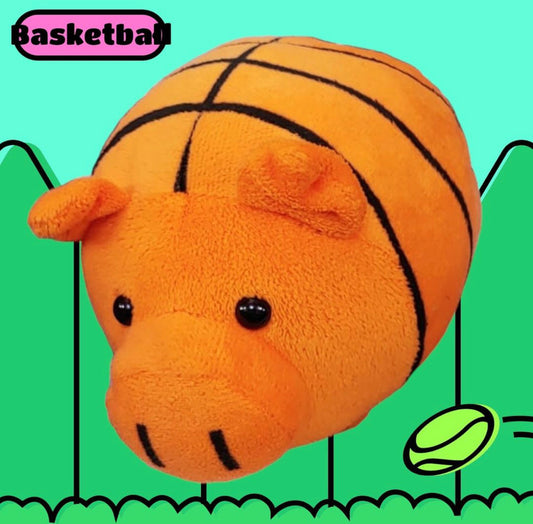 Basketball Pig Plush