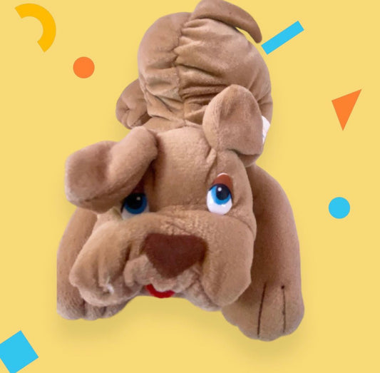 Vintage 1980s Bulldog Plush