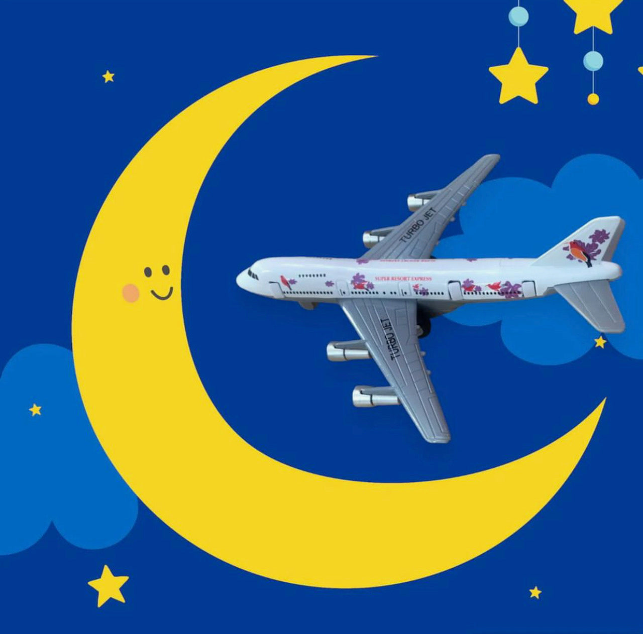 Resort Express Toy Airplane (moon not included)