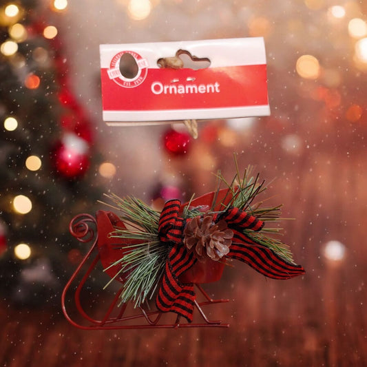 Sleigh Ornament