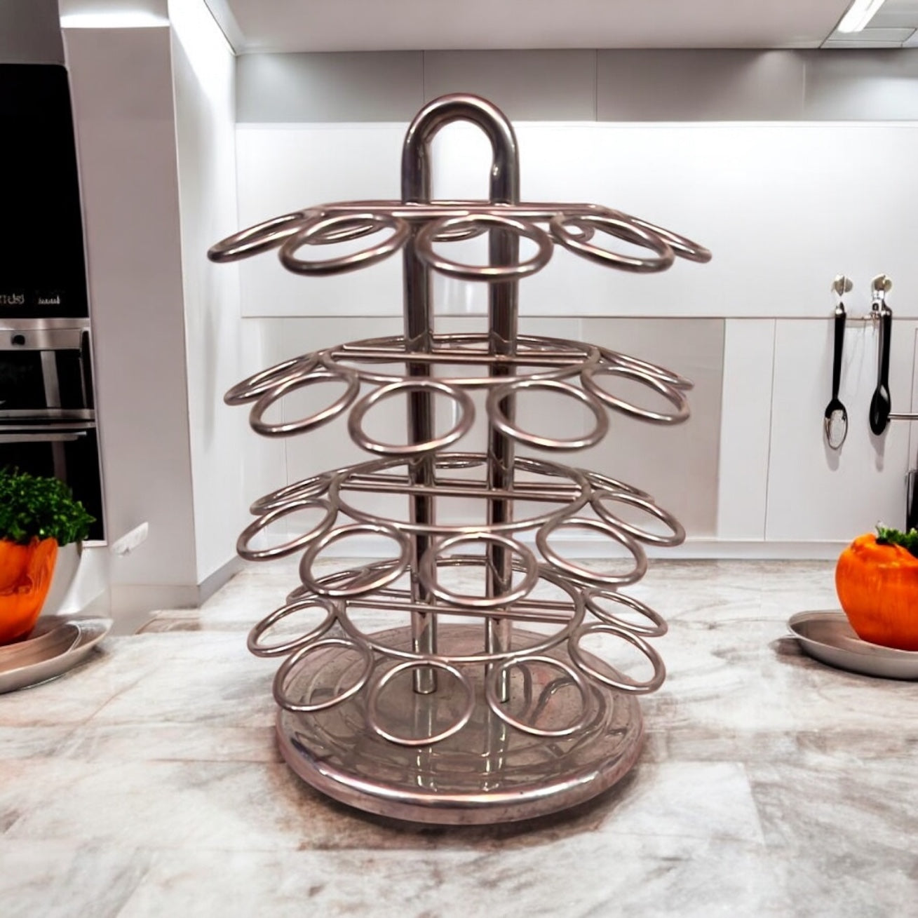 Coffee pod holder rotating Carousel