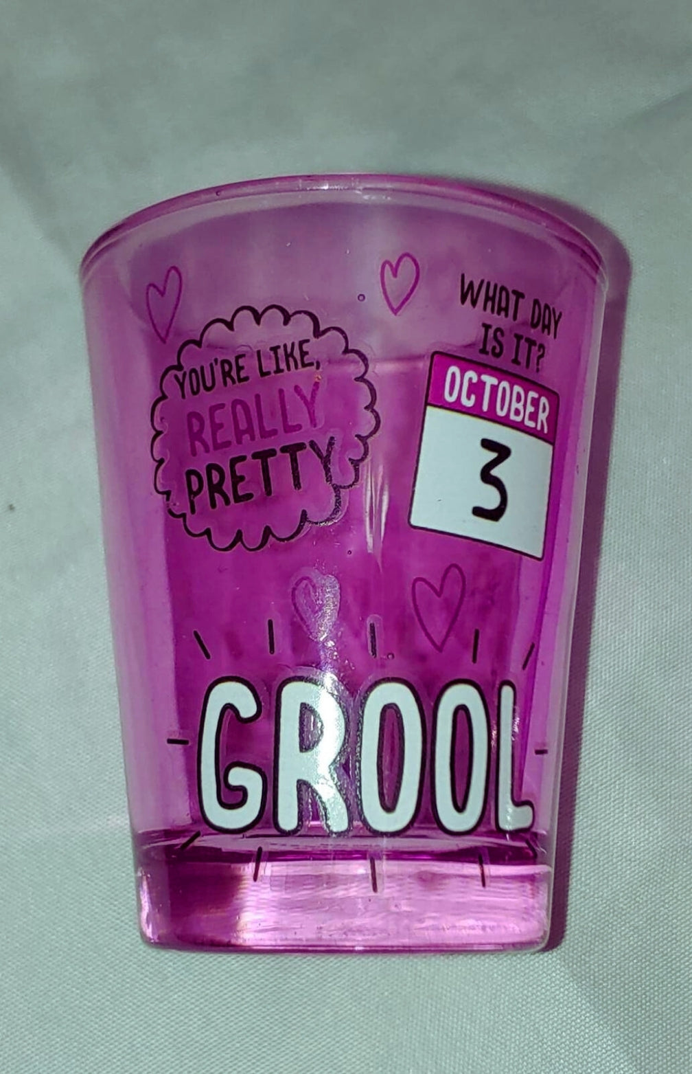 1.5oz Vintage Mean Girls Shot Glass